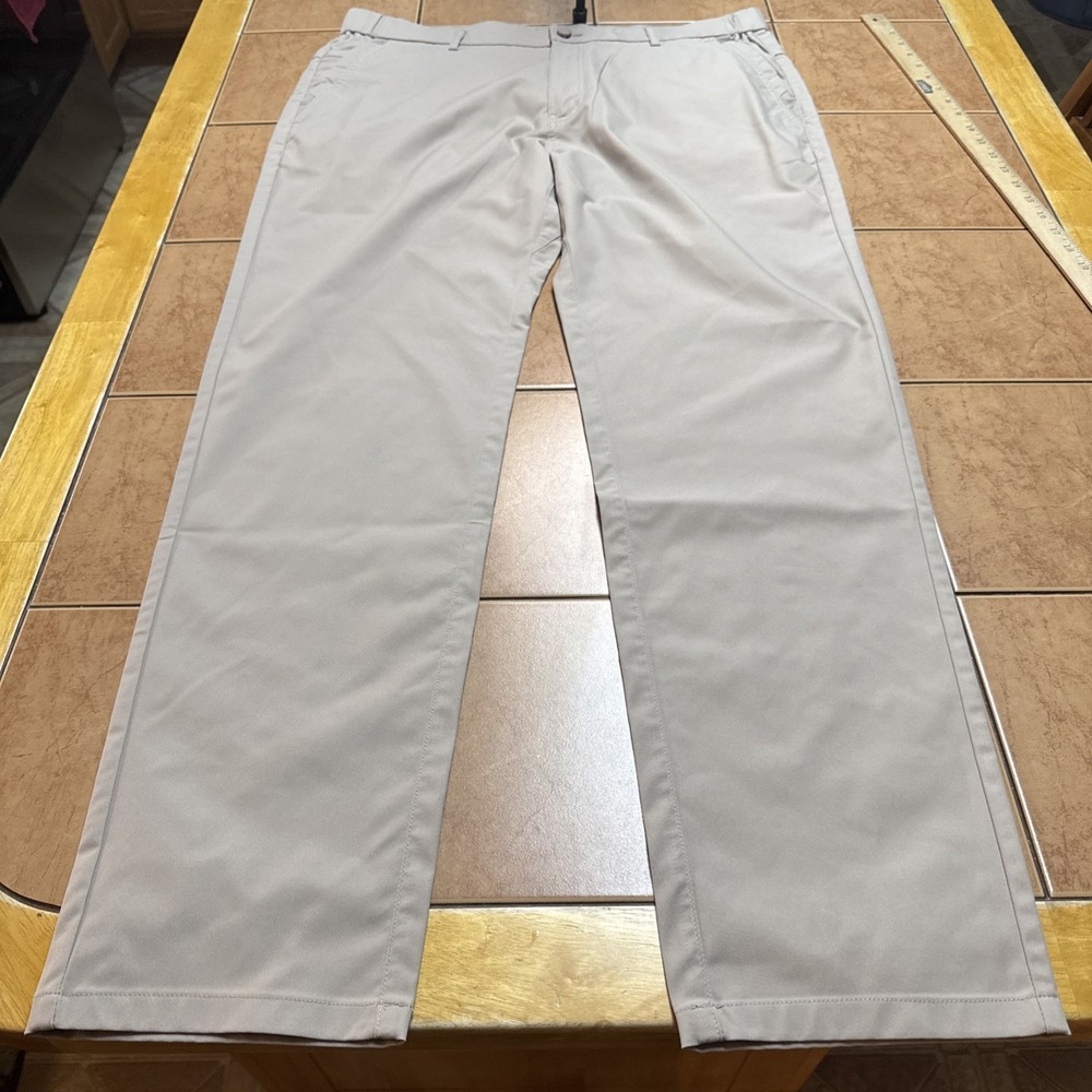 Jack Archer Jetsetter Tech Pant Performance‎ Oak Khaki Men's Sz 35 x 32 Beige